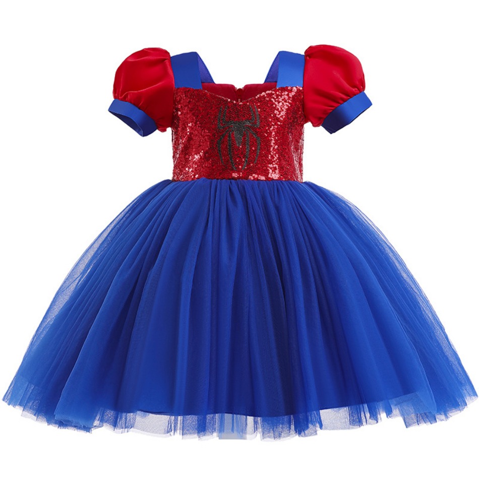 Baby Girls Spider Print Party  - Baby Z Clothing recension och pris