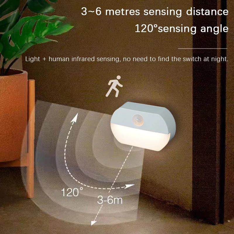 LED Human Body Sensing Night L - Baby Clothing Cupboard recension och pris